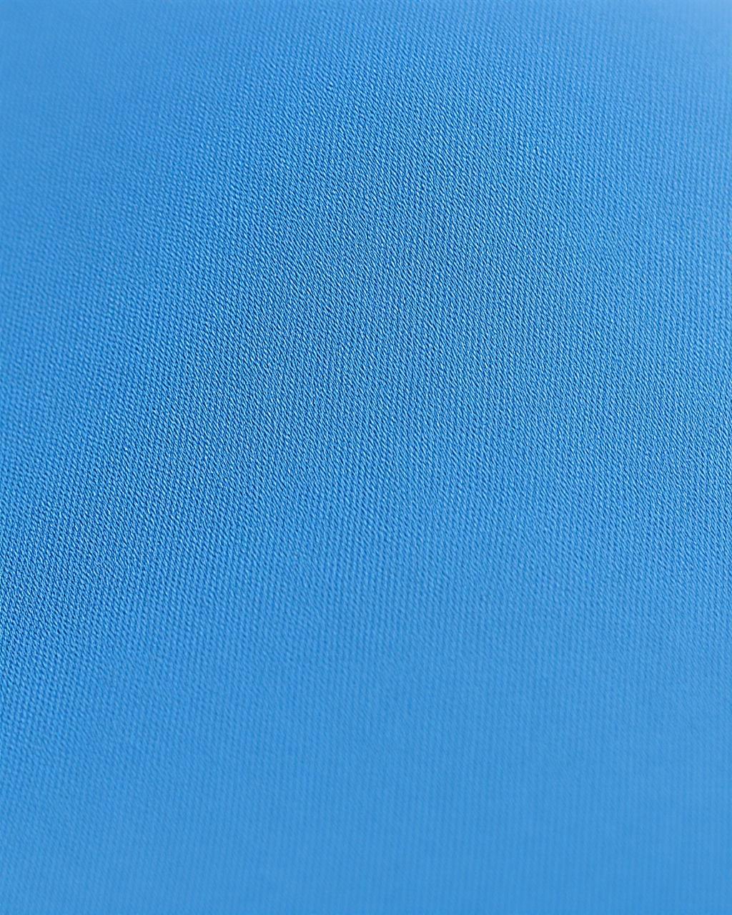Close-up percale slate blue fabric texture