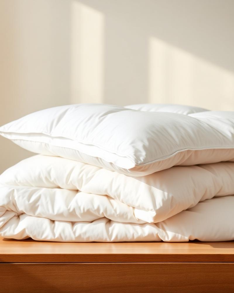 All-Season Duvet Insert folded